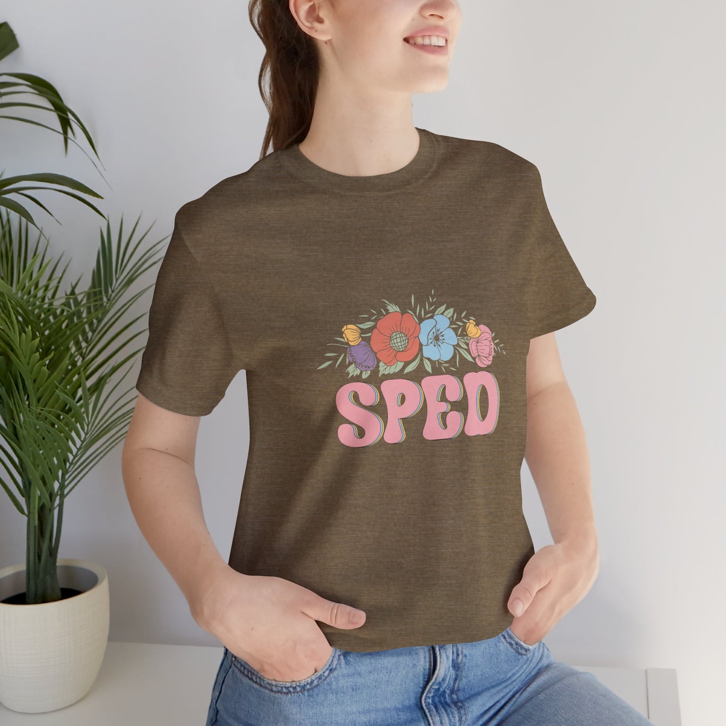 Special Education T-Shirt, SPED Flowers Shirt, SPED Teacher WildflowersT-Shirt, Special Education Flower T Shirt, Teacher Life Shirt, Teacher Shirt, Custom Teacher Shirt, Customer Teacher Gift