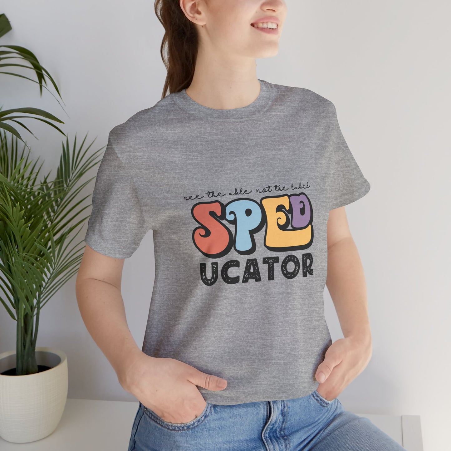 Camisa retro de maestro SPEDUCATOR, camiseta SPED, camisa de maestro de educación especial, camisa de vida de maestro, camisa de maestro, camisa de maestro personalizada, regalo de maestro personalizado 