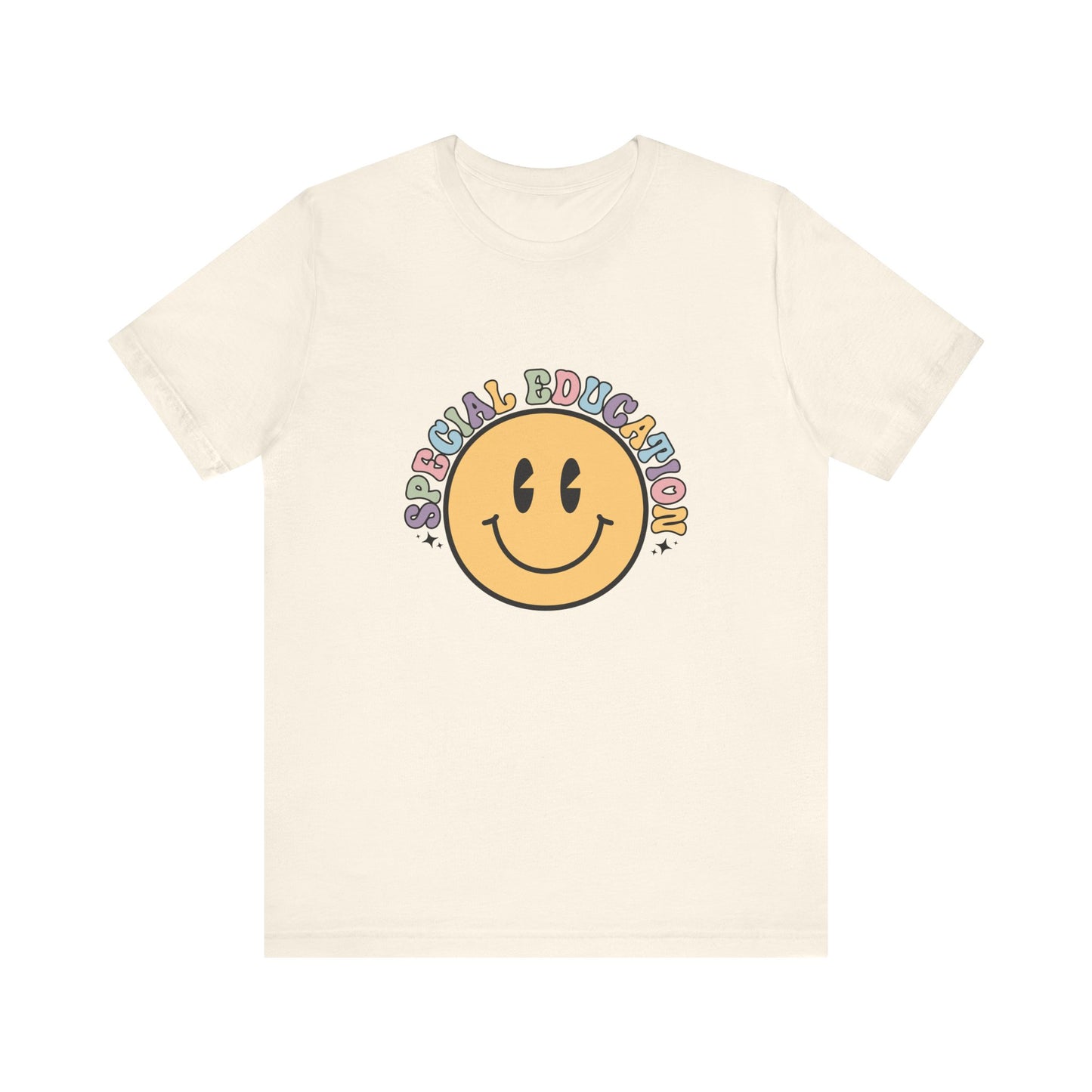 Smiley Special Education Teacher Shirt, Retro Style Smiley SPED Teacher Shirt, SPED T-Shirt, Special Education Teacher Shirt, Teacher Life Shirt, Teacher Shirt, Custom Teacher Shirt, Custom Teacher Gift