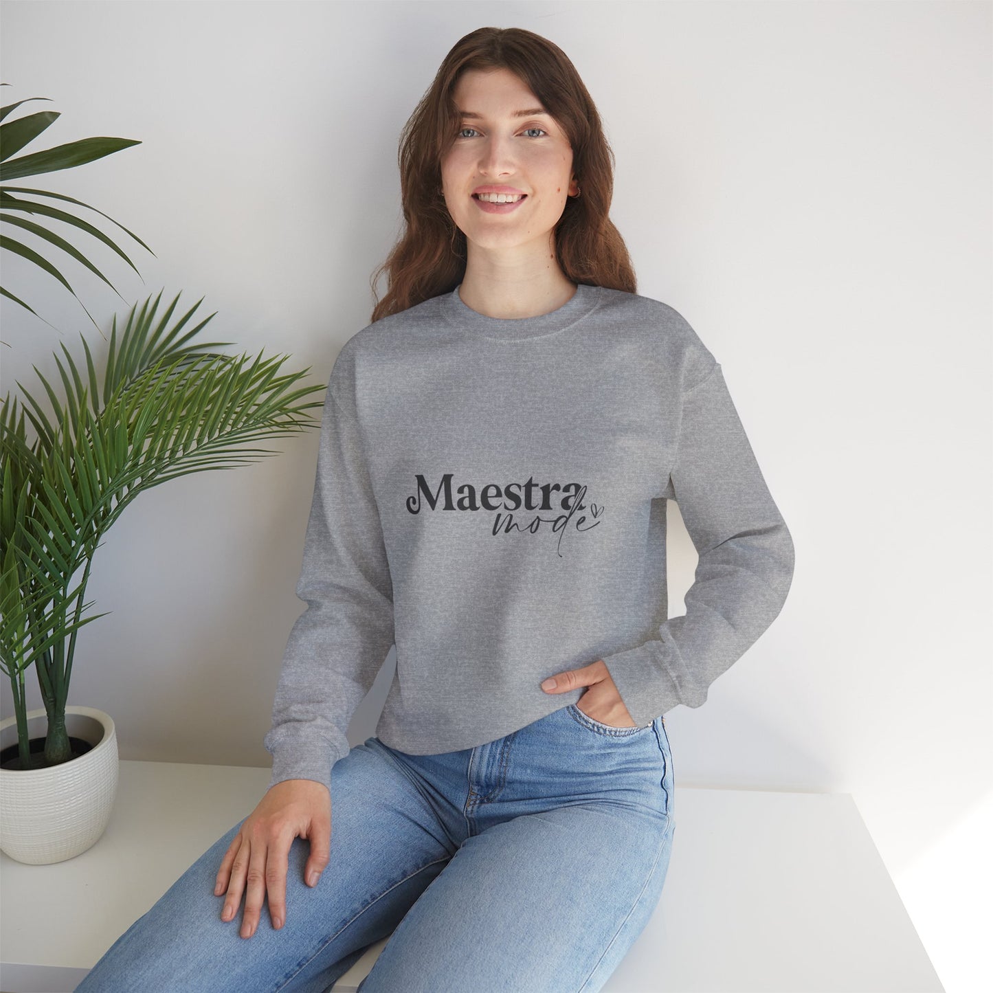 Maestra Mode Sweatshirt, Maestra Mode Teacher Sweater, Spanish Teacher Sweatshirt, Classic Teacher Sweatshirt, Classic Teacher Sweater, Cute Teacher Sweatshirt, Back to School Sweatshirt