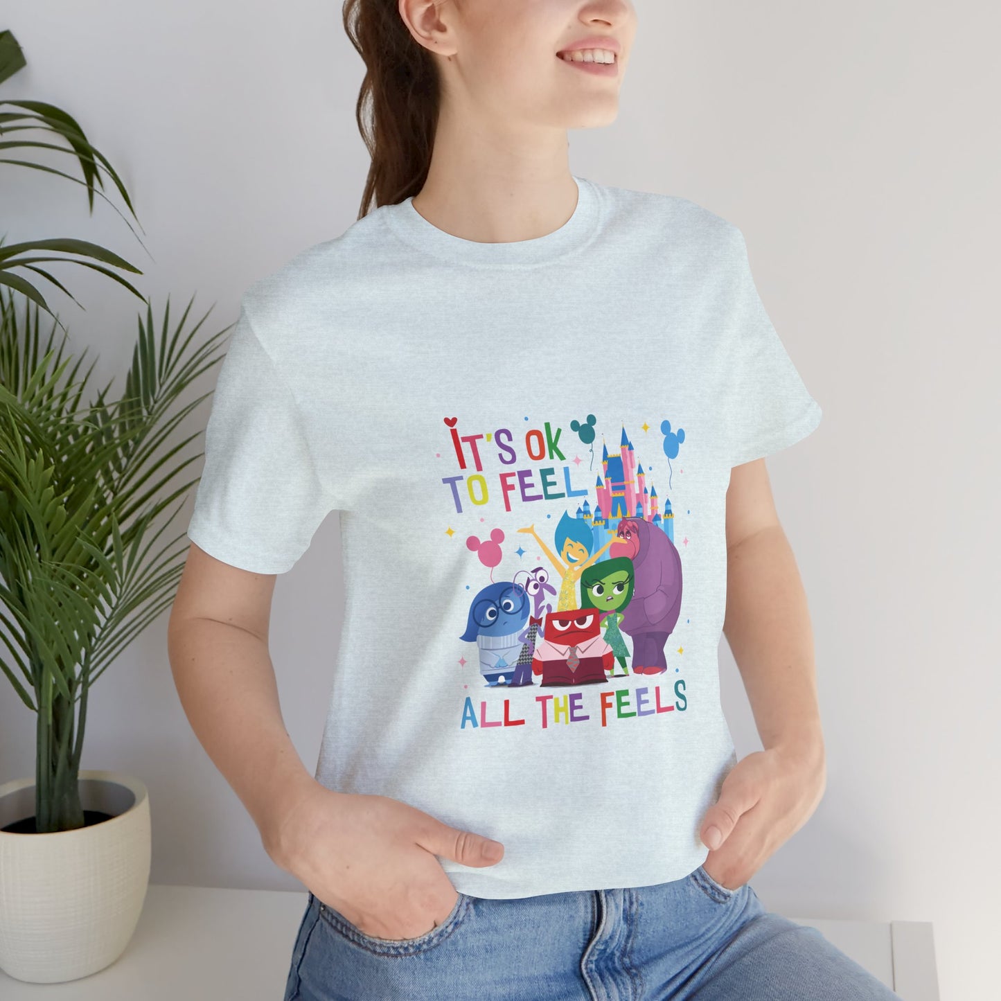 It's Ok to Feel All the Feels Castle Shirt, Emotions T Shirt, In My Emotions Era T Shirt, Emotions Tour T Shirt, Teacher Shirt, Custom Teacher Shirt, Custom Teacher Gifts, Lifestyle Shirt