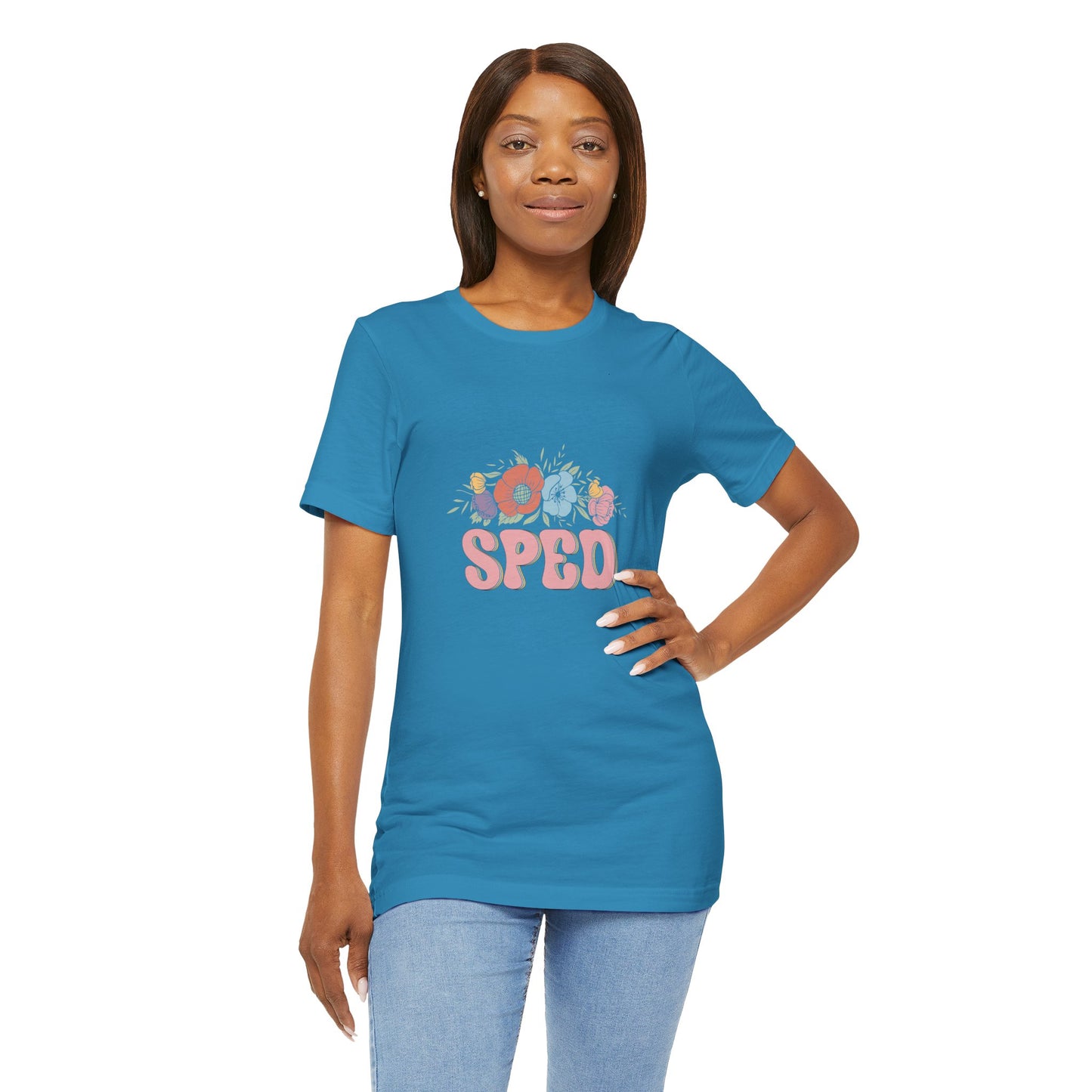 Special Education T-Shirt, SPED Flowers Shirt, SPED Teacher WildflowersT-Shirt, Special Education Flower T Shirt, Teacher Life Shirt, Teacher Shirt, Custom Teacher Shirt, Customer Teacher Gift