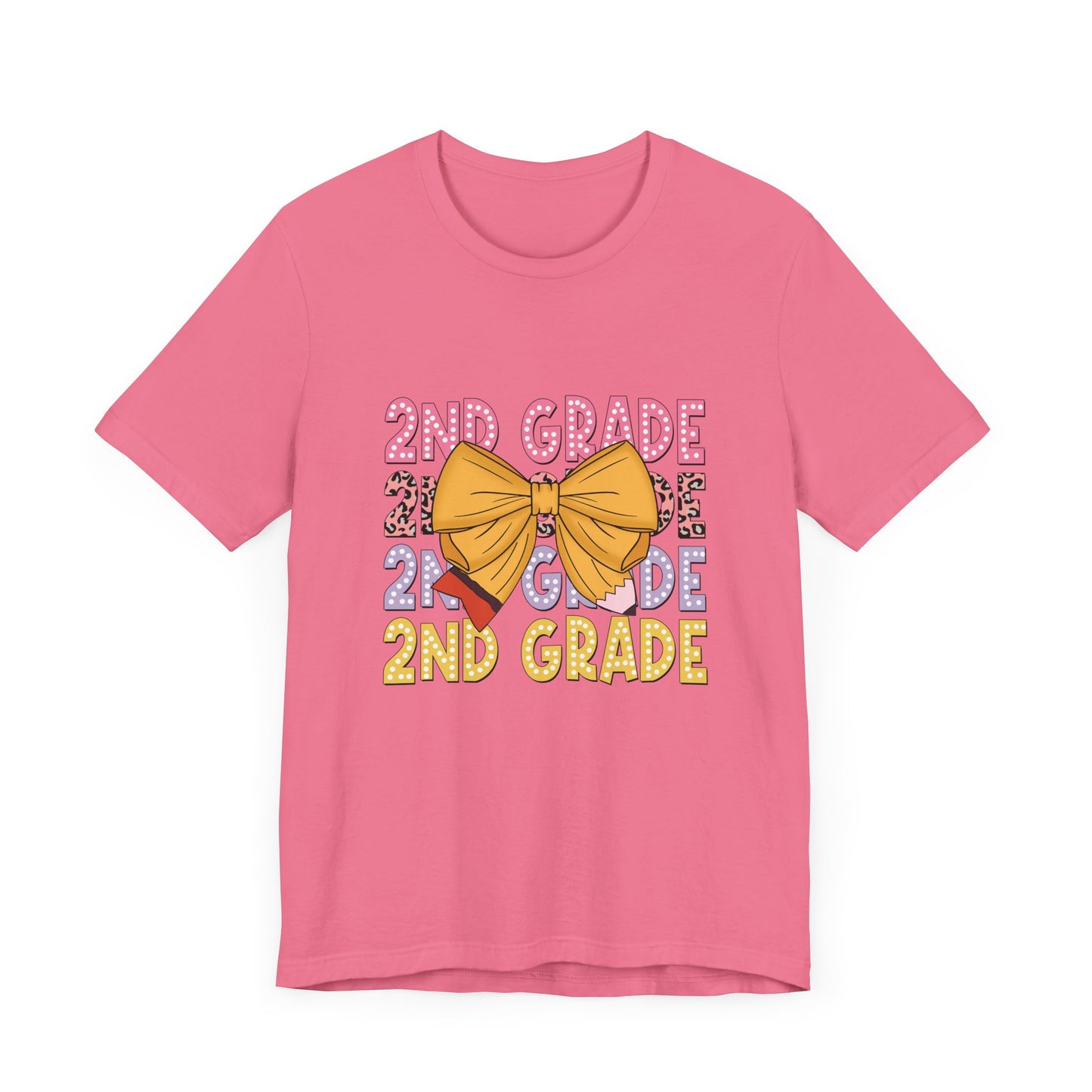 Coquette 2nd Grade Teacher Shirt, Coquette Second Grade Teacher Shirt, Grade Teacher Shirt, Back to School Teacher Shirt, Teacher Lifestyle Shirt, Custom Teacher Shirt, Custom Teacher Gift