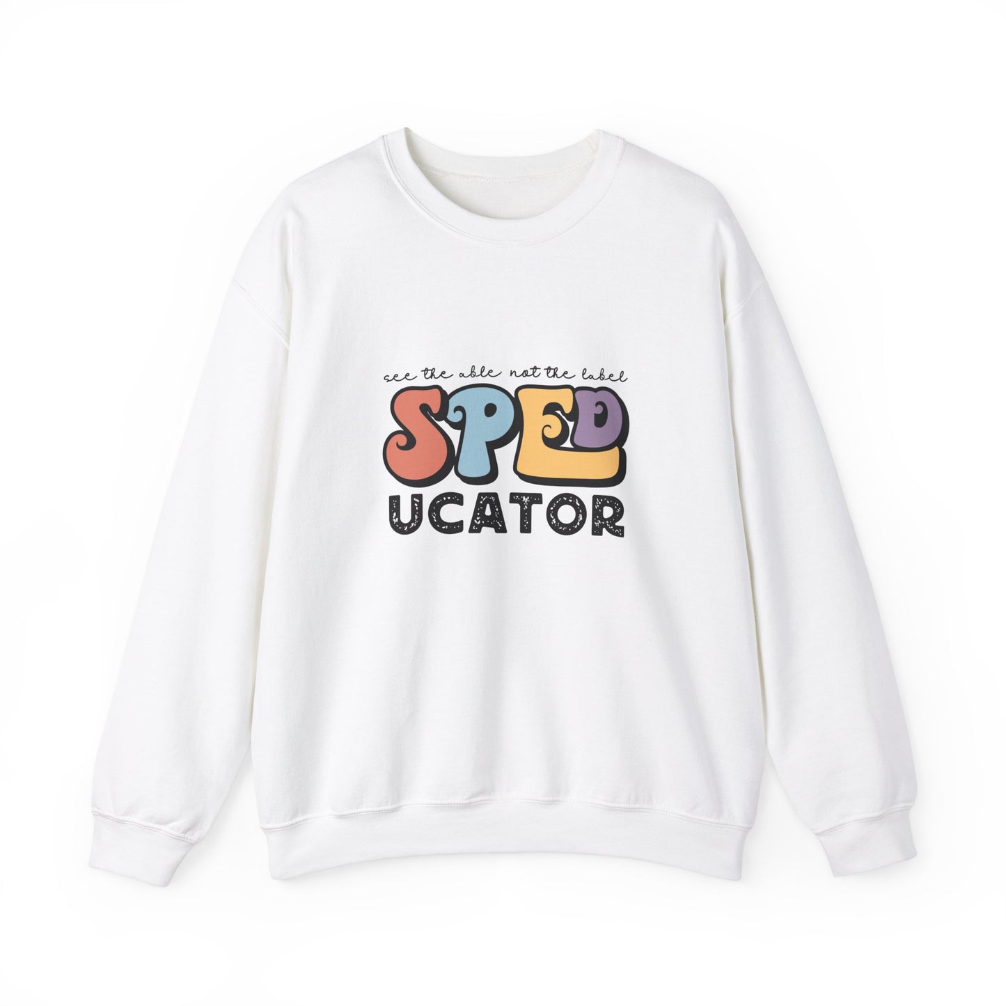 Retro SPEDUCATOR Teacher Sweatshirt, SPED Sweatshirt, Special Education Teacher Sweatshirt, Teacher Life Sweater, Teacher Sweatshirt, Cute Teacher Sweatshirt, Back to School Sweatshirt