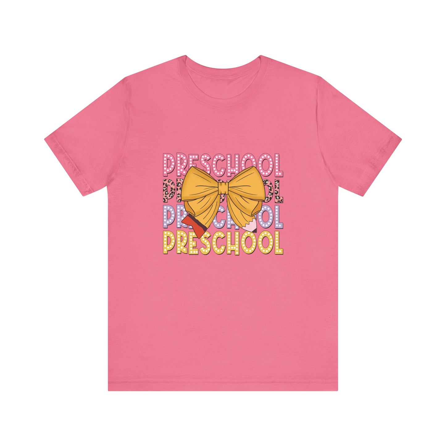 Coquette Preschool Teacher Shirt, Grade Teacher Shirt, Back to School Teacher Shirt, Teacher Lifestyle Shirt, Custom Teacher Shirt, Custom Teacher Gift