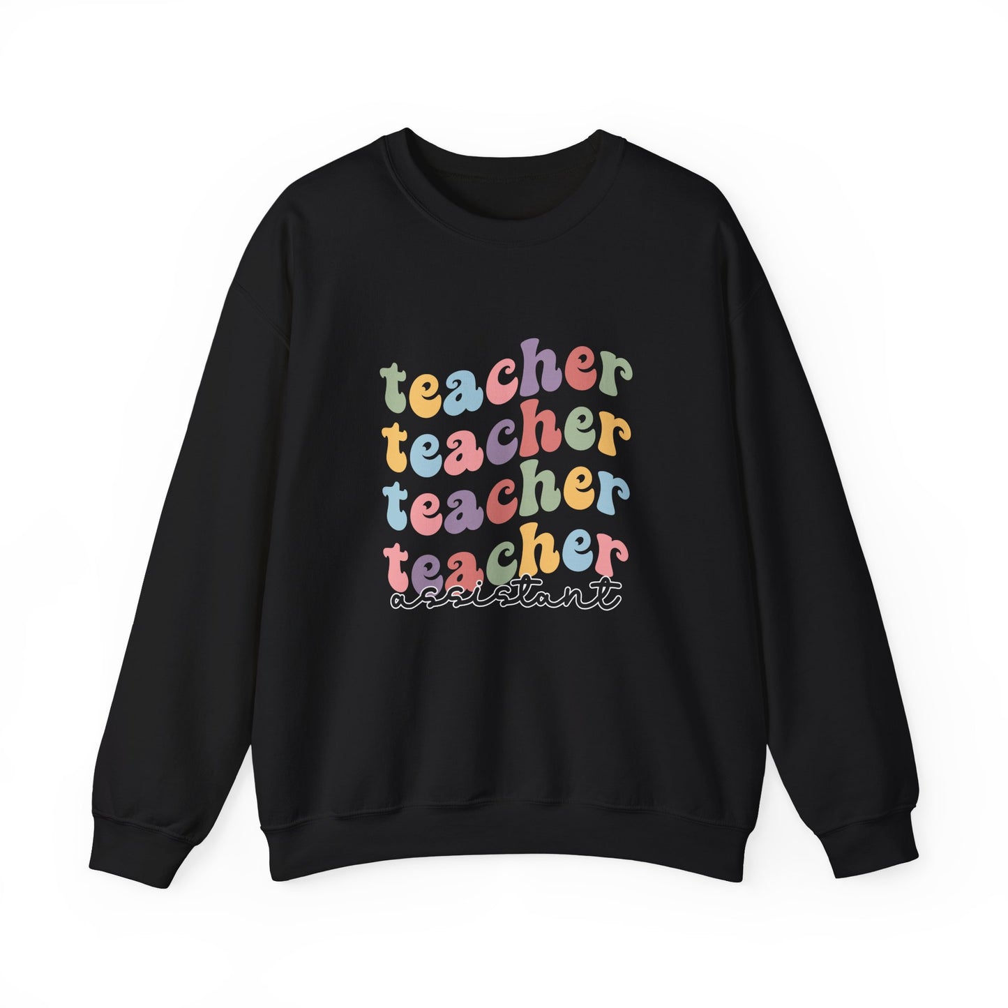 Retro Teacher Assistant Sweatshirt, Retro Teacher Assistant Sweater, Cool Teacher Assistant Sweatshirt, Teacher Assistant Life Sweater, Back to School Sweatshirt