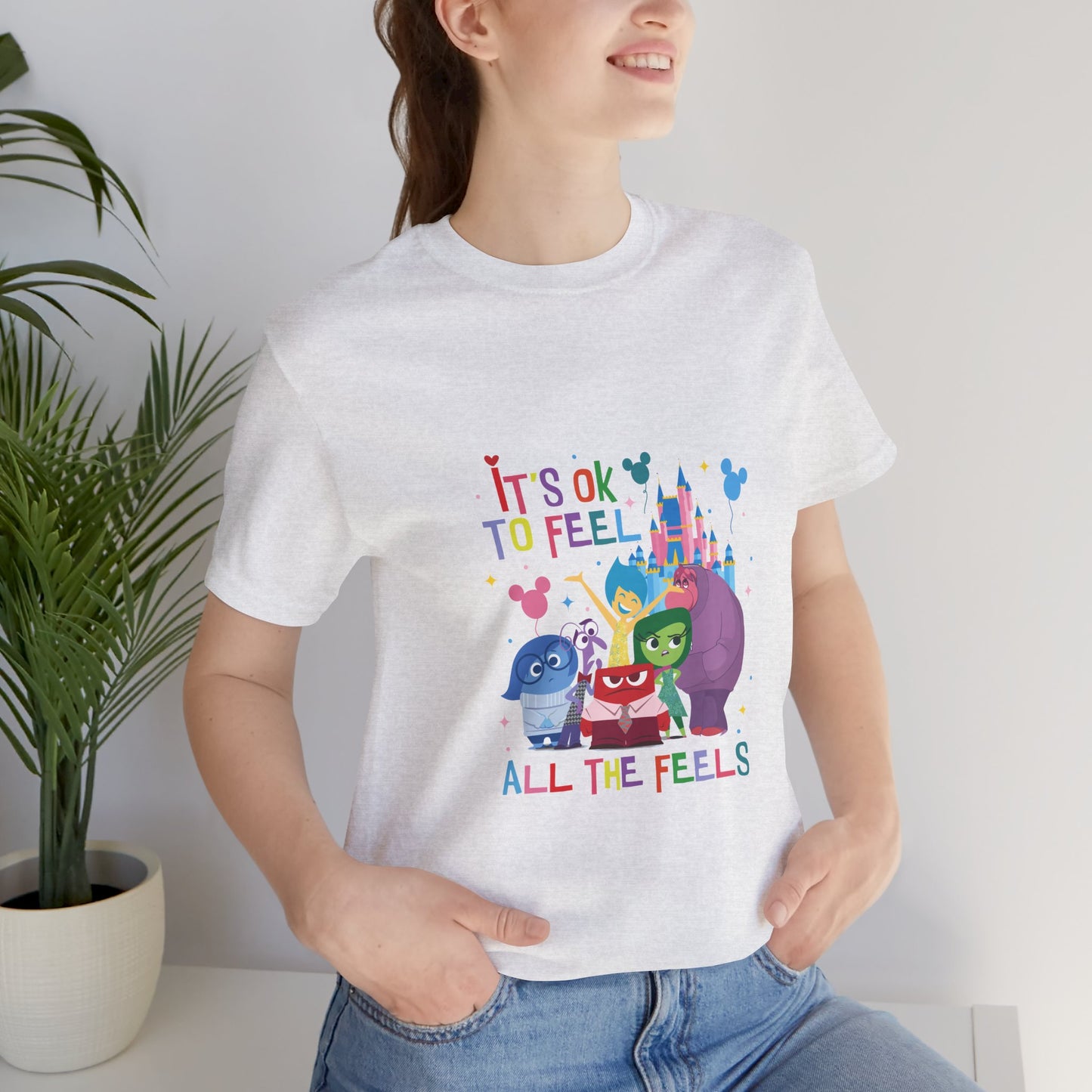 It's Ok to Feel All the Feels Castle Shirt, Emotions T Shirt, In My Emotions Era T Shirt, Emotions Tour T Shirt, Teacher Shirt, Custom Teacher Shirt, Custom Teacher Gifts, Lifestyle Shirt