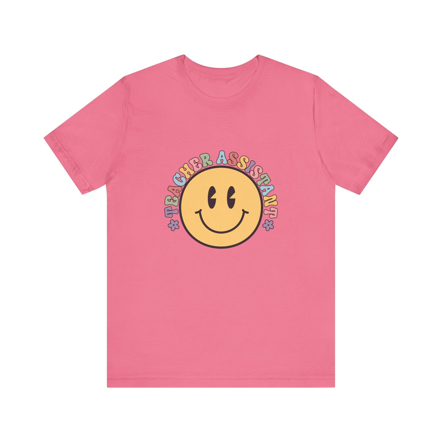 Smiley Teacher Assistant Shirt, Retro Style Smiley Teacher Assistant Shirt, Teacher Assistant Tee, Smiley Teacher Assistant Shirt, Teacher Assistant Life Shirt, Custom Teacher Assistant Shirt, Custom Teacher Assistant Gift