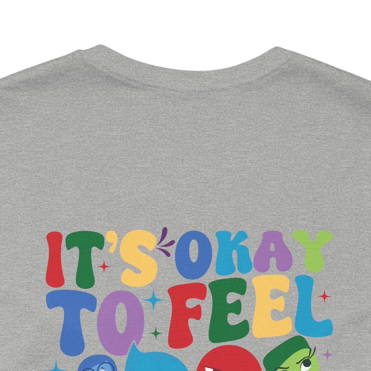 It's Ok to Feel All the Feels Double Sided Shirt, Emotions T Shirt, In My Emotions Era T Shirt, Emotions Tour T Shirt, Teacher Shirt, Custom Teacher Shirt, Custom Teacher Gifts, Lifestyle Shirt