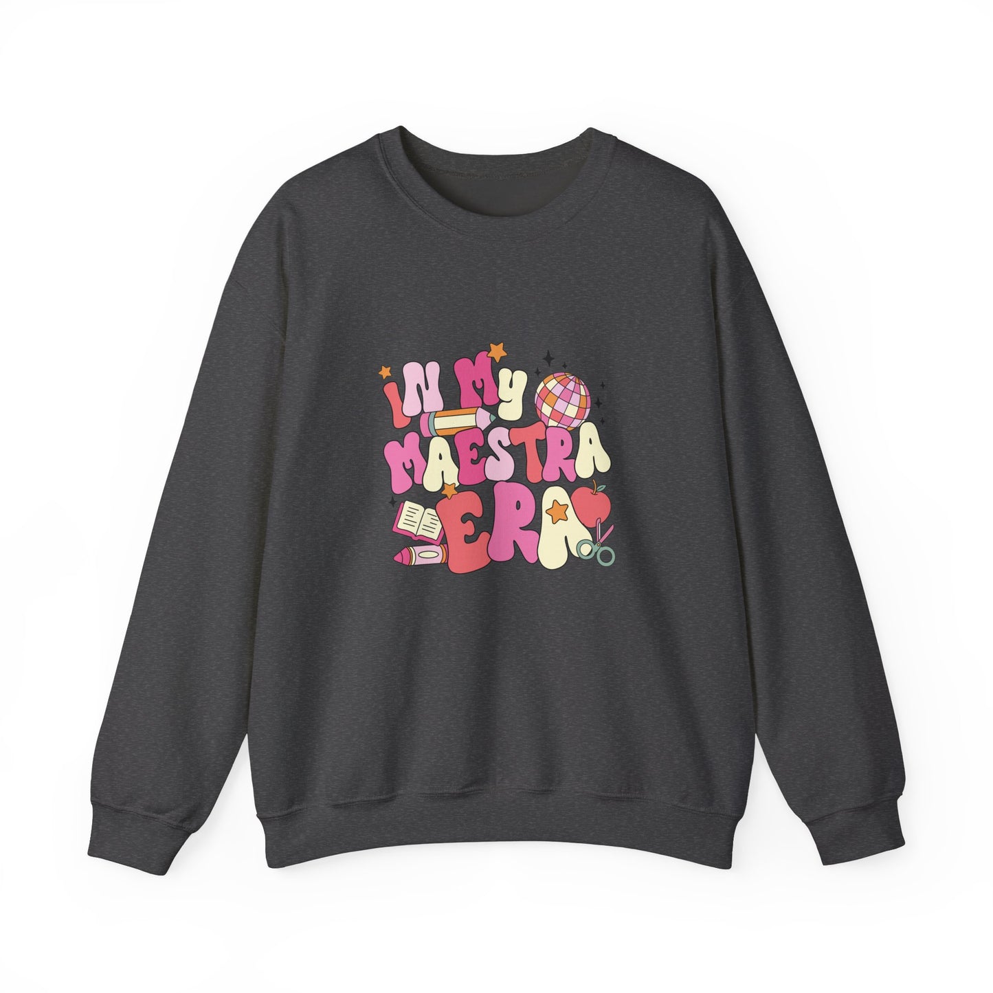 Spanish Teacher Sweatshirt, In My Maestra Era Sweatshirt, Spanish Teacher Era Sweater, Spanish Retro Disco Teacher Sweatshirt, Retro in My Teacher Sweatshirt, Cute Teacher Sweatshirt, Back to School Sweatshirt