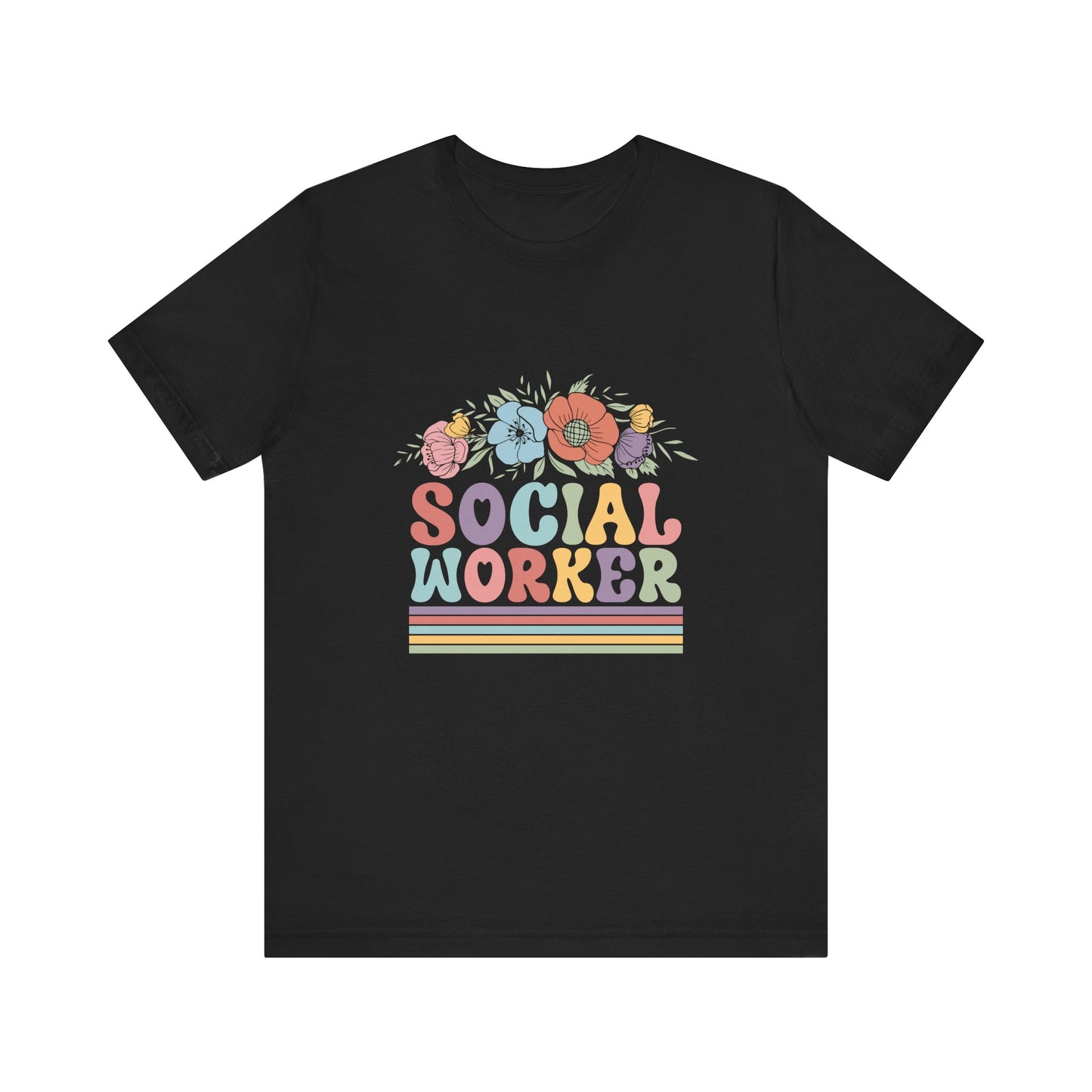 Social Worker Flowers Shirt, Social Worker Wildflowers Shirt, School Counselor Flower Shirt, Back to School Counselor Shirt, School Counselor Shirt, School Staff Shirt