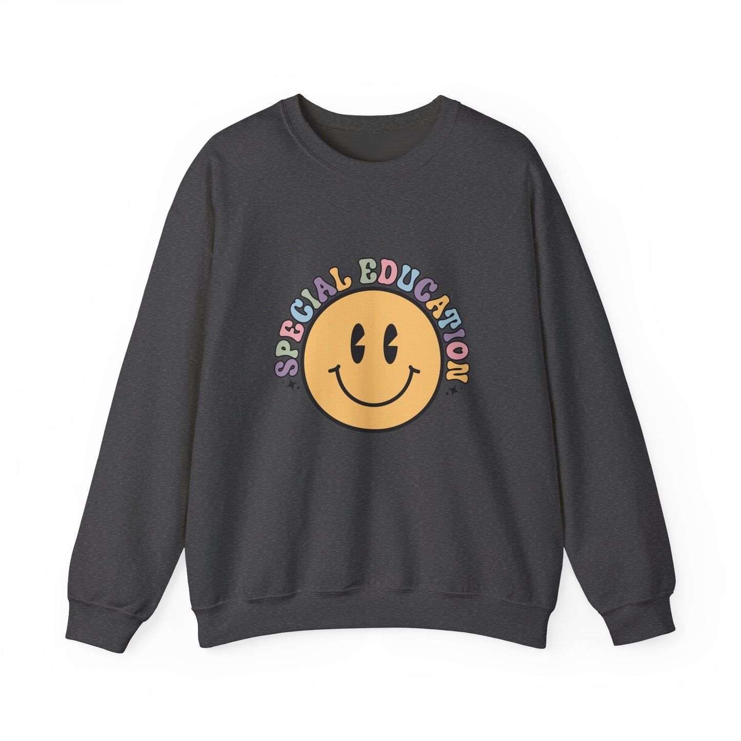 Retro Smiley Teacher Sweatshirt, Smiley SPED Sweatshirt, Special Education Teacher Sweatshirt, Teacher Life Sweater, Teacher Sweatshirt, Cute Teacher Sweatshirt, Back to School Sweatshirt