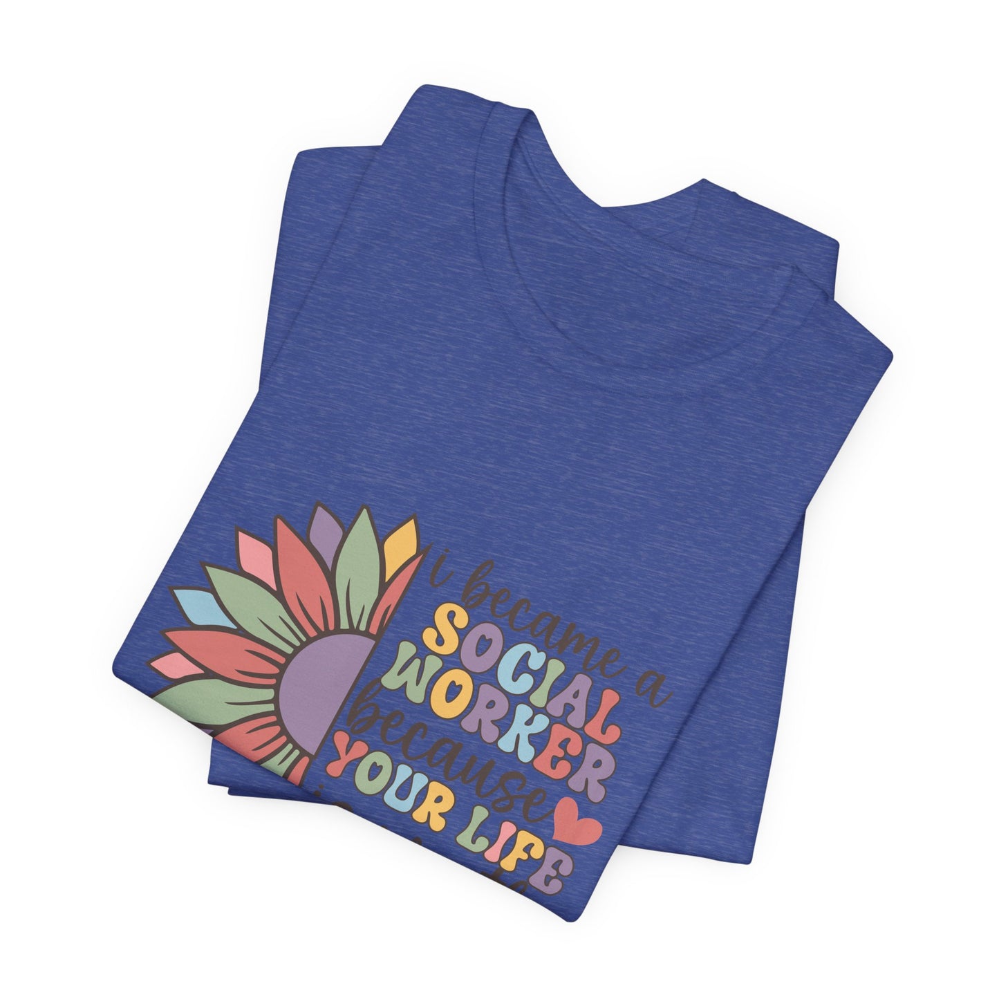 Social Worker Flowers Shirt, I Became Social Worker Flower Shirt, School Counselor Flower Shirt, Back to School Counselor Shirt, School Counselor Shirt, School Staff Shirt