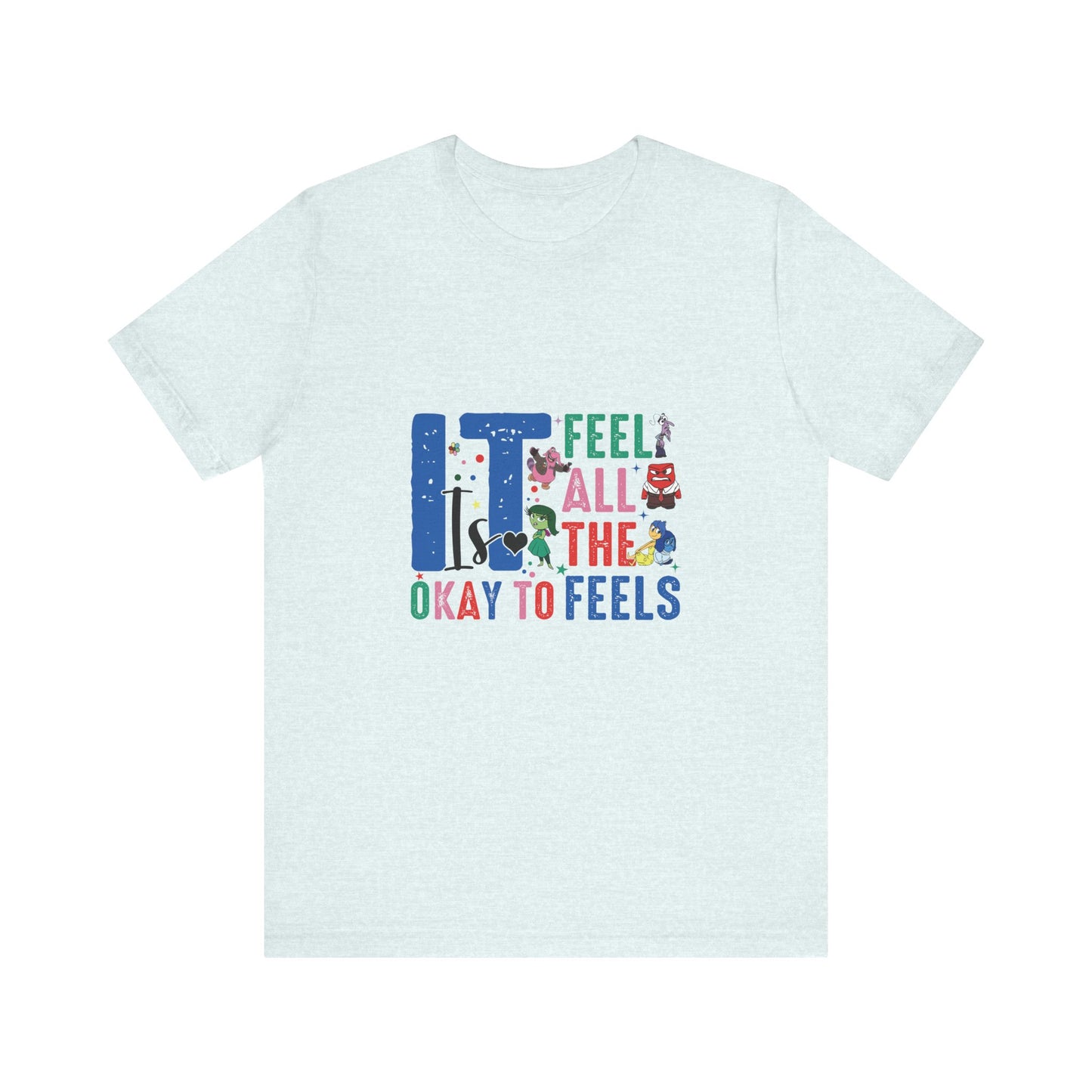 It's Ok to Feel All the Feel Shirt, Mental Health Matters Shirt, Retro Emotions T Shirt, In My Emotions Era T Shirt, Emotions Tour T Shirt, Teacher Shirt, Custom Teacher Shirt, Custom Teacher Gifts, Lifestyle Shirt