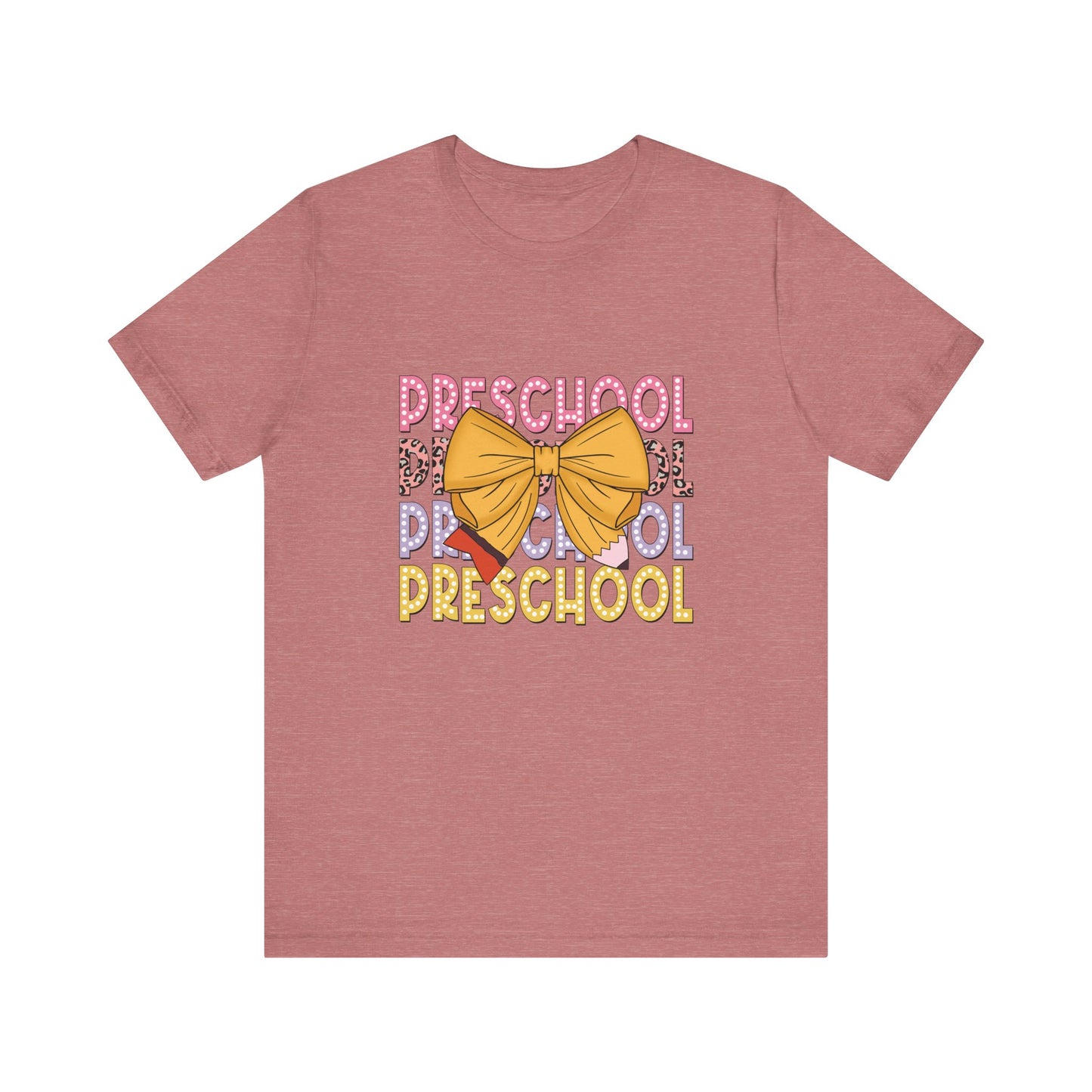 Coquette Preschool Teacher Shirt, Grade Teacher Shirt, Back to School Teacher Shirt, Teacher Lifestyle Shirt, Custom Teacher Shirt, Custom Teacher Gift