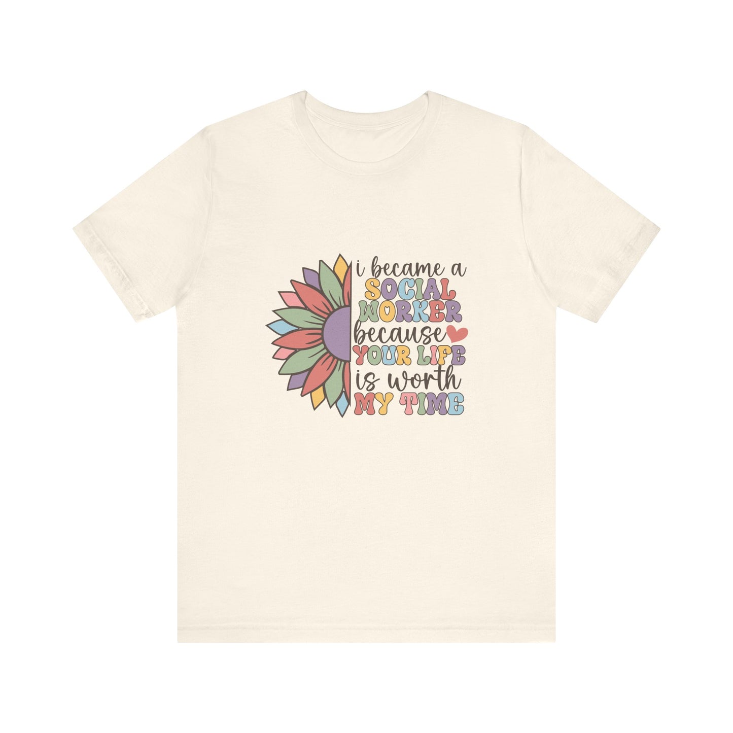 Social Worker Flowers Shirt, I Became Social Worker Flower Shirt, School Counselor Flower Shirt, Back to School Counselor Shirt, School Counselor Shirt, School Staff Shirt