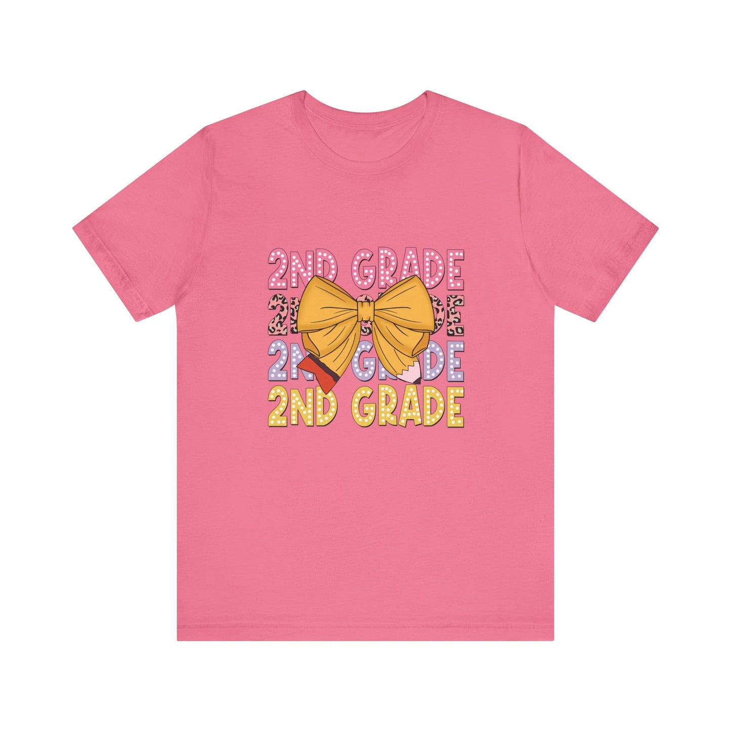 Coquette 2nd Grade Teacher Shirt, Coquette Second Grade Teacher Shirt, Grade Teacher Shirt, Back to School Teacher Shirt, Teacher Lifestyle Shirt, Custom Teacher Shirt, Custom Teacher Gift