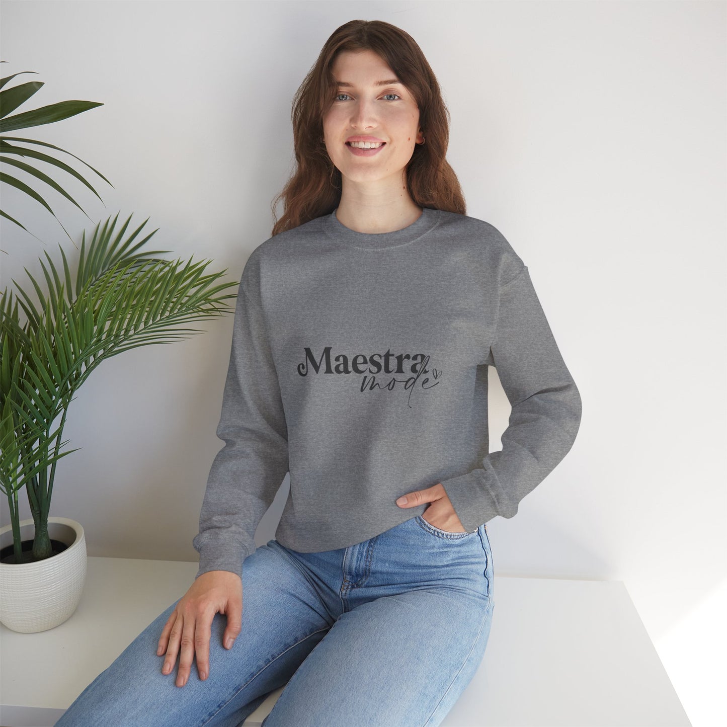 Maestra Mode Sweatshirt, Maestra Mode Teacher Sweater, Spanish Teacher Sweatshirt, Classic Teacher Sweatshirt, Classic Teacher Sweater, Cute Teacher Sweatshirt, Back to School Sweatshirt