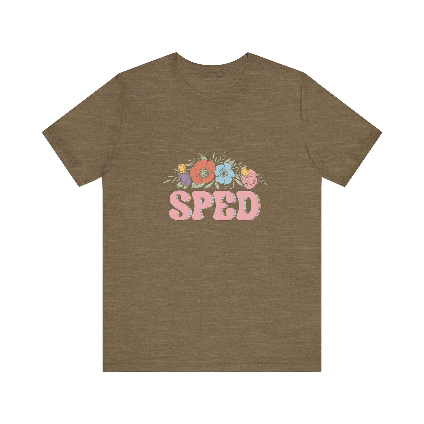 Special Education T-Shirt, SPED Flowers Shirt, SPED Teacher WildflowersT-Shirt, Special Education Flower T Shirt, Teacher Life Shirt, Teacher Shirt, Custom Teacher Shirt, Customer Teacher Gift