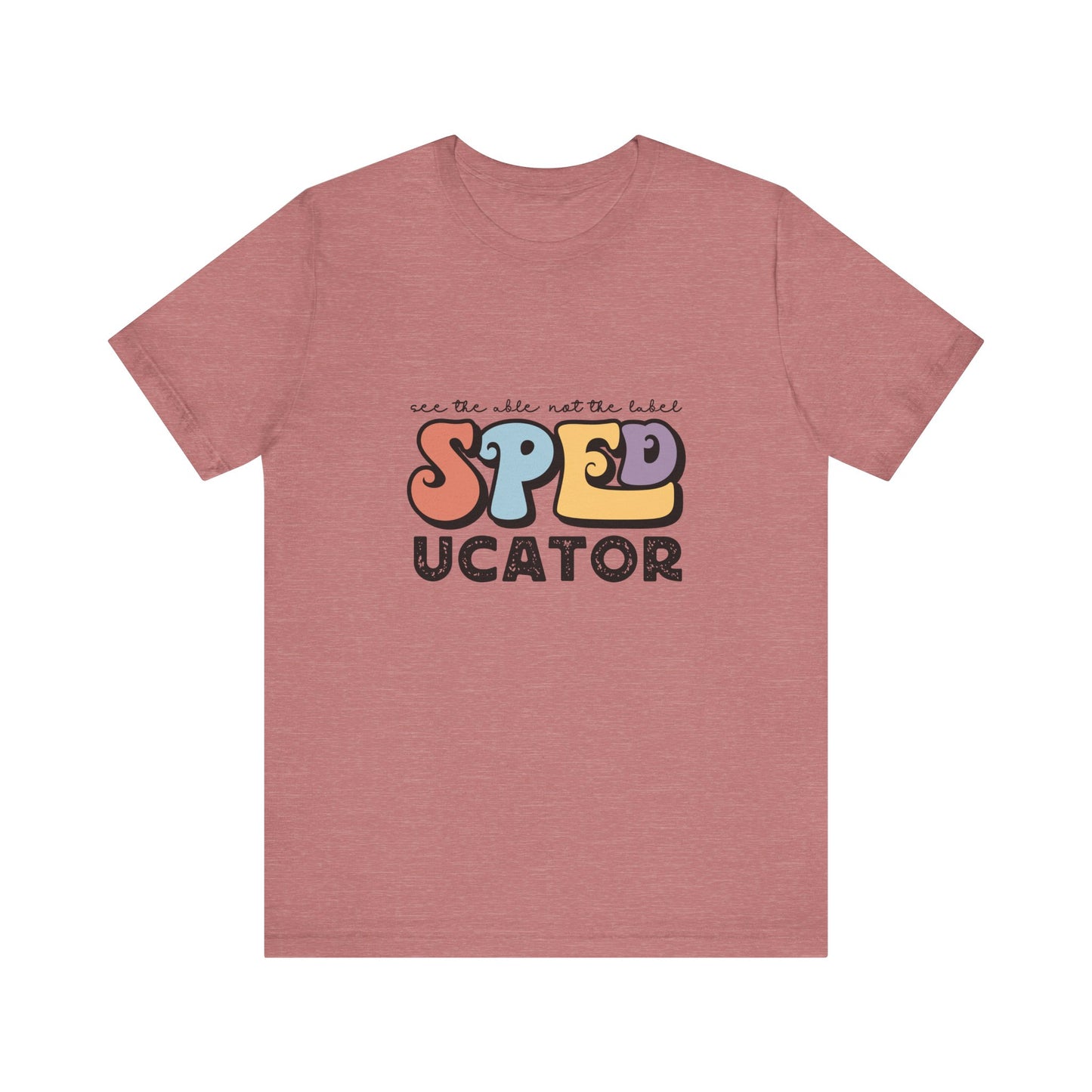 Camisa retro de maestro SPEDUCATOR, camiseta SPED, camisa de maestro de educación especial, camisa de vida de maestro, camisa de maestro, camisa de maestro personalizada, regalo de maestro personalizado 