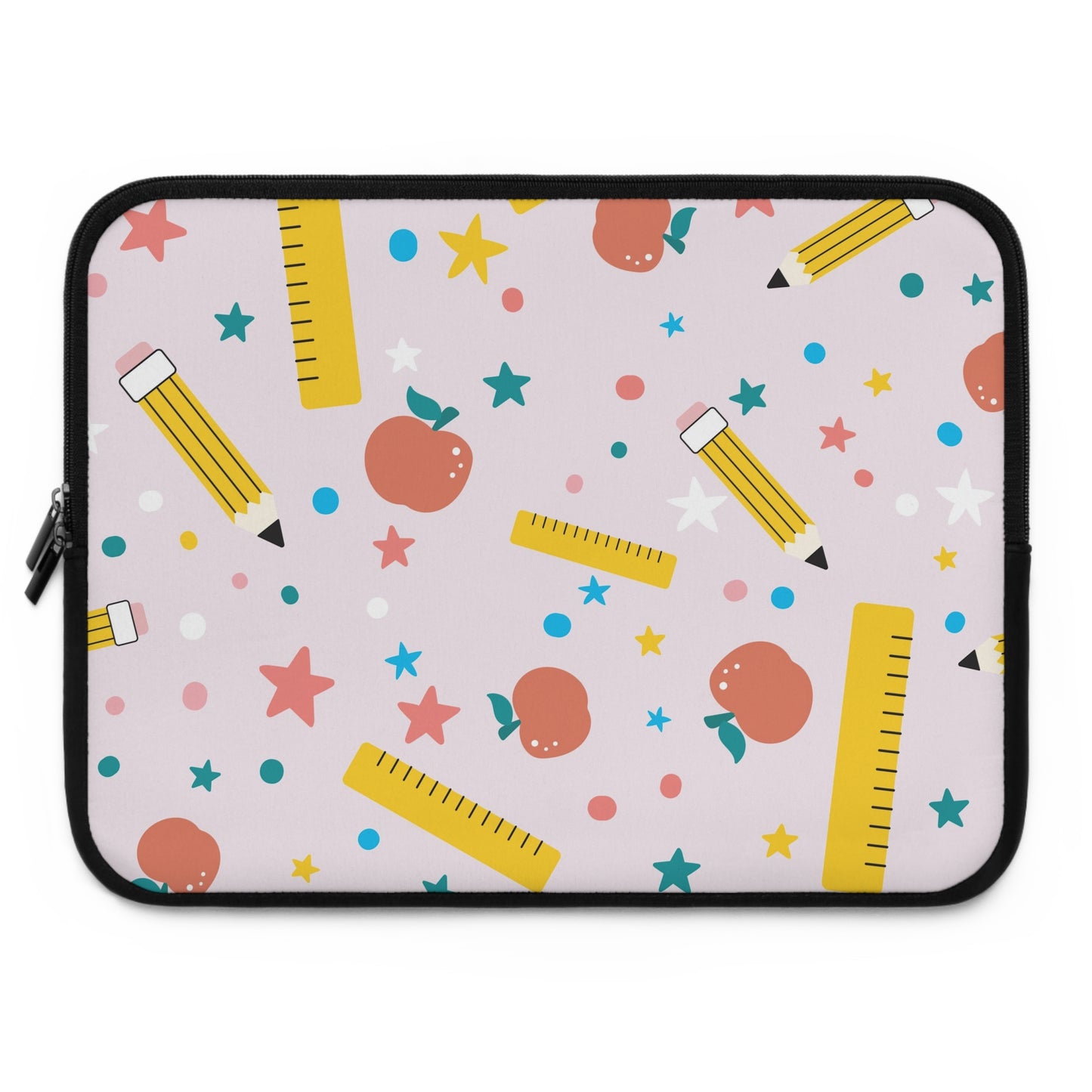 Laptop Case, Laptop Cover, Laptop Sleeve, Laptop Protector, MacBook Air Case, Mac Pro Case, Teacher Laptop Case, Stars and Confetti Teacher Laptop Case