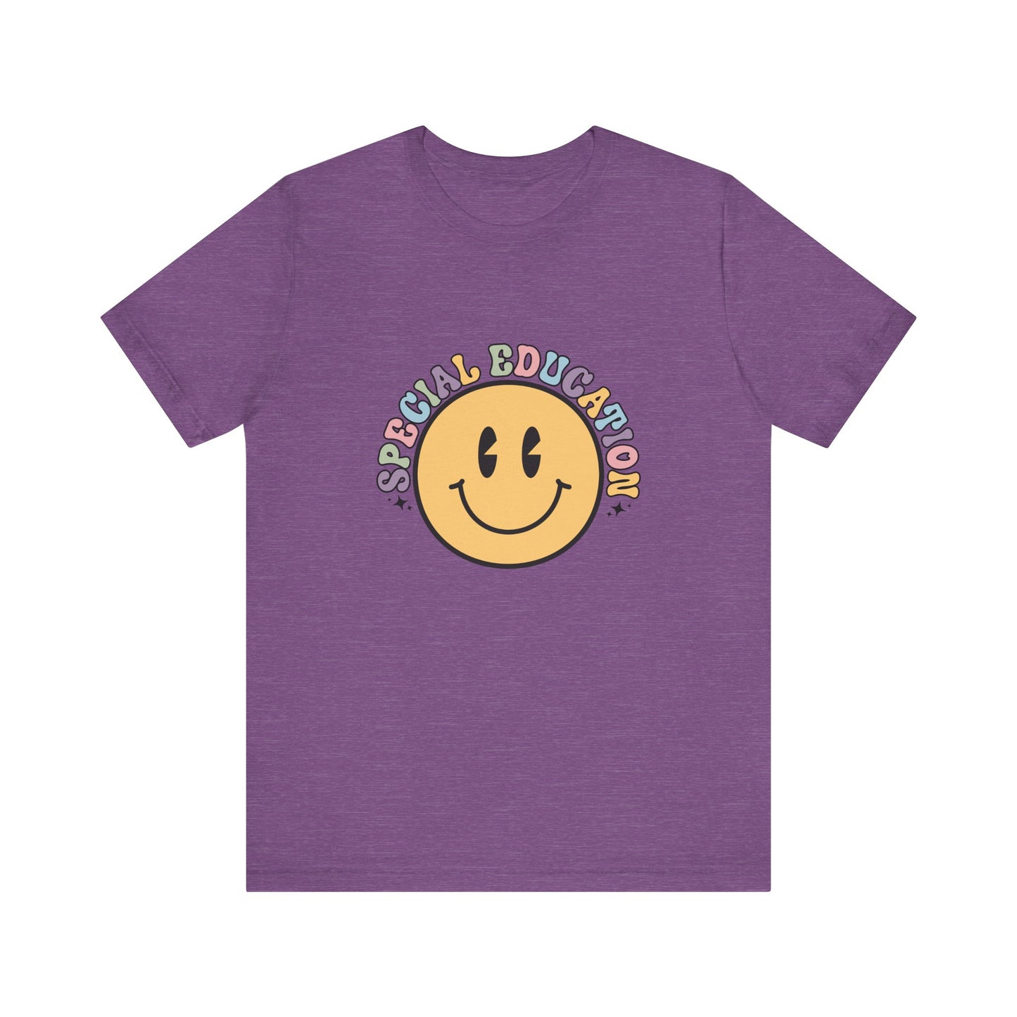 Smiley Special Education Teacher Shirt, Retro Style Smiley SPED Teacher Shirt, SPED T-Shirt, Special Education Teacher Shirt, Teacher Life Shirt, Teacher Shirt, Custom Teacher Shirt, Custom Teacher Gift