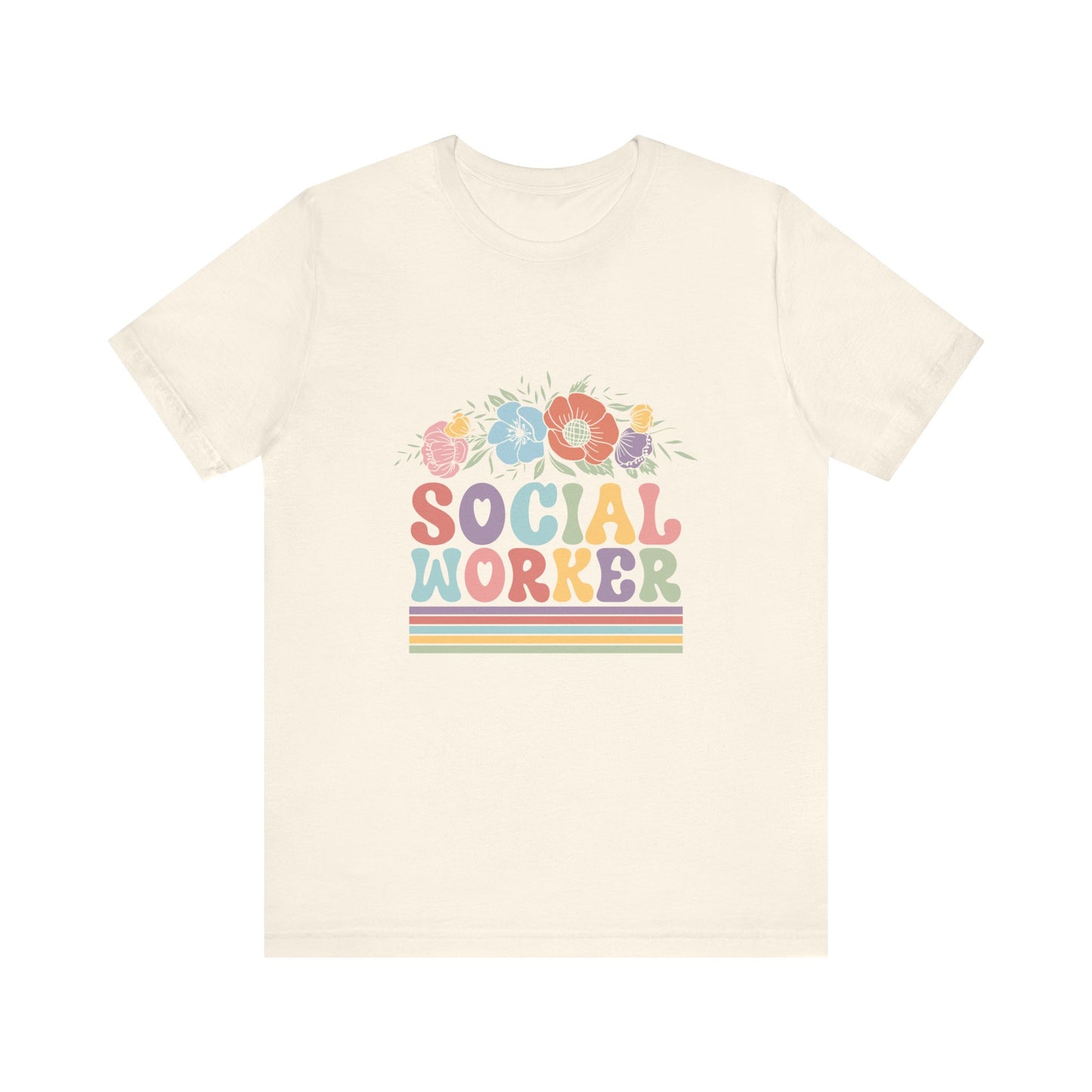 Social Worker Flowers Shirt, Social Worker Wildflowers Shirt, School Counselor Flower Shirt, Back to School Counselor Shirt, School Counselor Shirt, School Staff Shirt