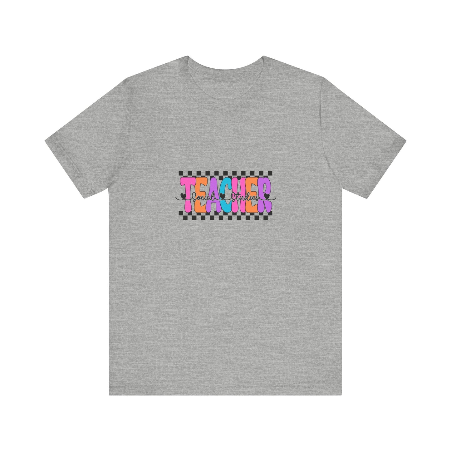 Retro Checkerboard Social Studies Teacher Shirt, Elementary School Teacher, Primary School Teacher, Middle School Teacher Tee, Secondary School Teacher Tee, High School Teacher, Back to School Shirt, Teacher Life, Teacher Lifestyle Shirt