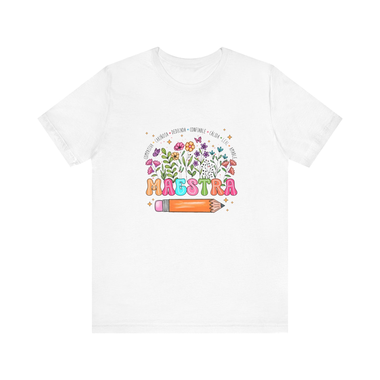 Camiseta de maestro con nombre personalizado, camiseta de maestro de flores con nombre personalizado, camisa de maestro con nombre personalizado, camisa de maestro de regreso a la escuela 