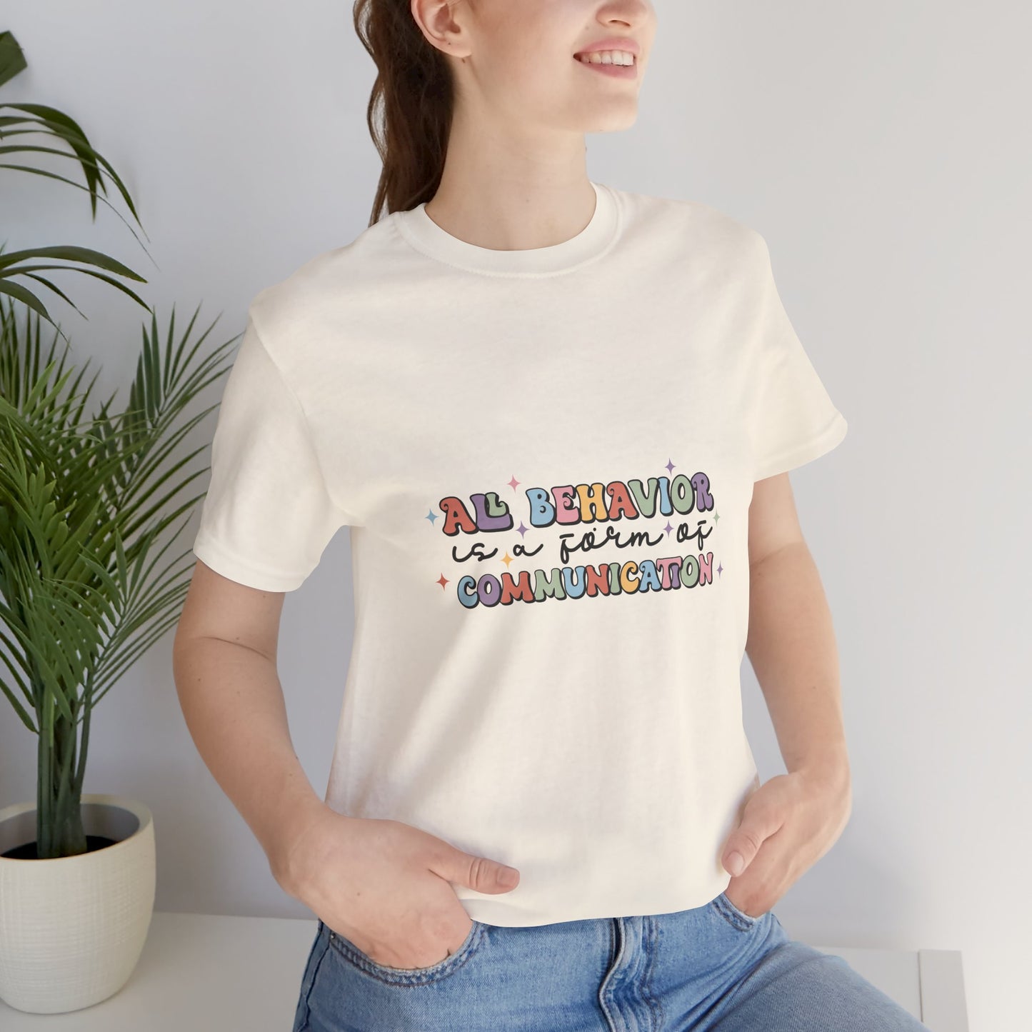 Todo comportamiento es comunicación, camiseta SPED, camisa de maestro de educación especial, camisa de vida de maestro, camisa de maestro, camisa de maestro personalizada, regalo de maestro personalizado 