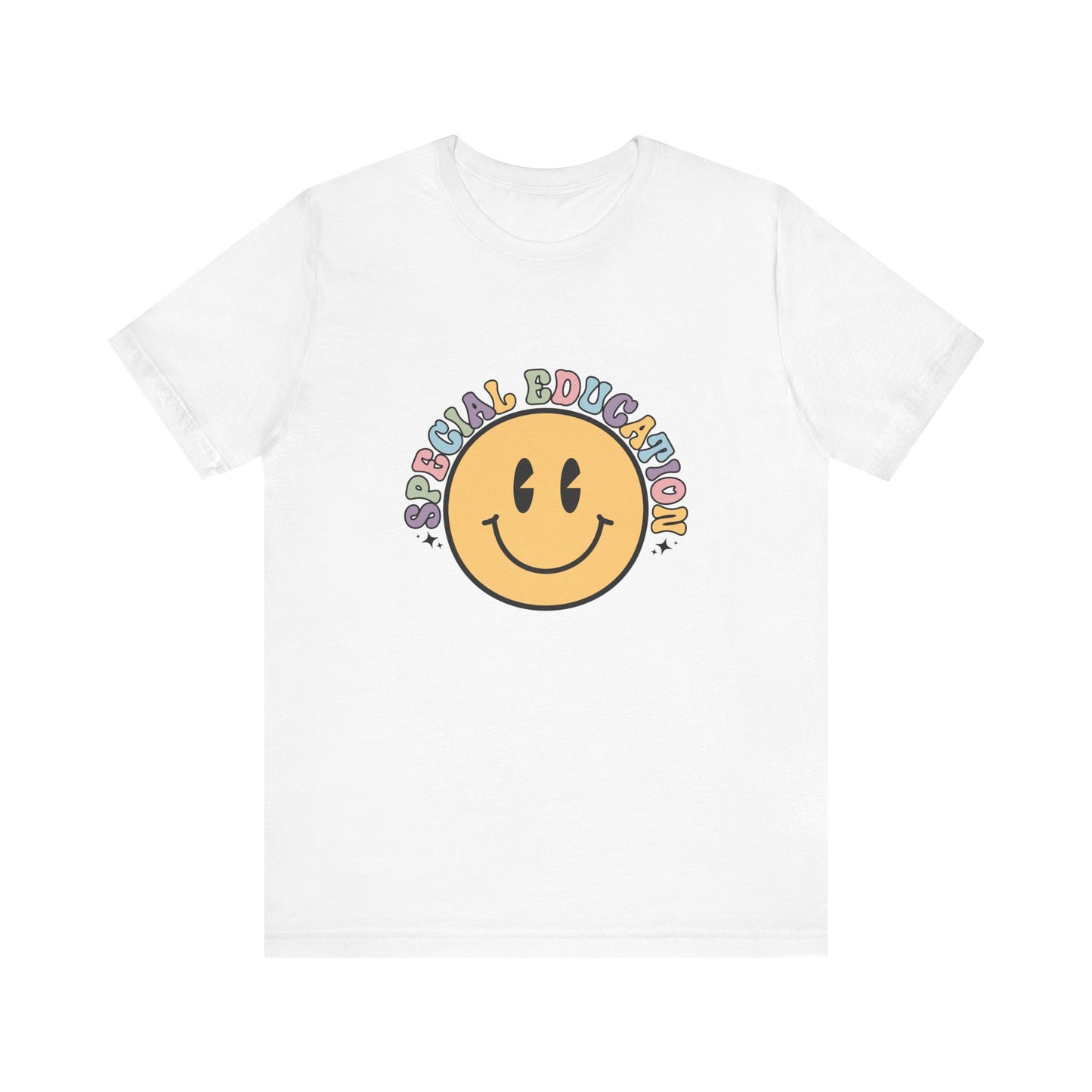 Smiley Special Education Teacher Shirt, Retro Style Smiley SPED Teacher Shirt, SPED T-Shirt, Special Education Teacher Shirt, Teacher Life Shirt, Teacher Shirt, Custom Teacher Shirt, Custom Teacher Gift