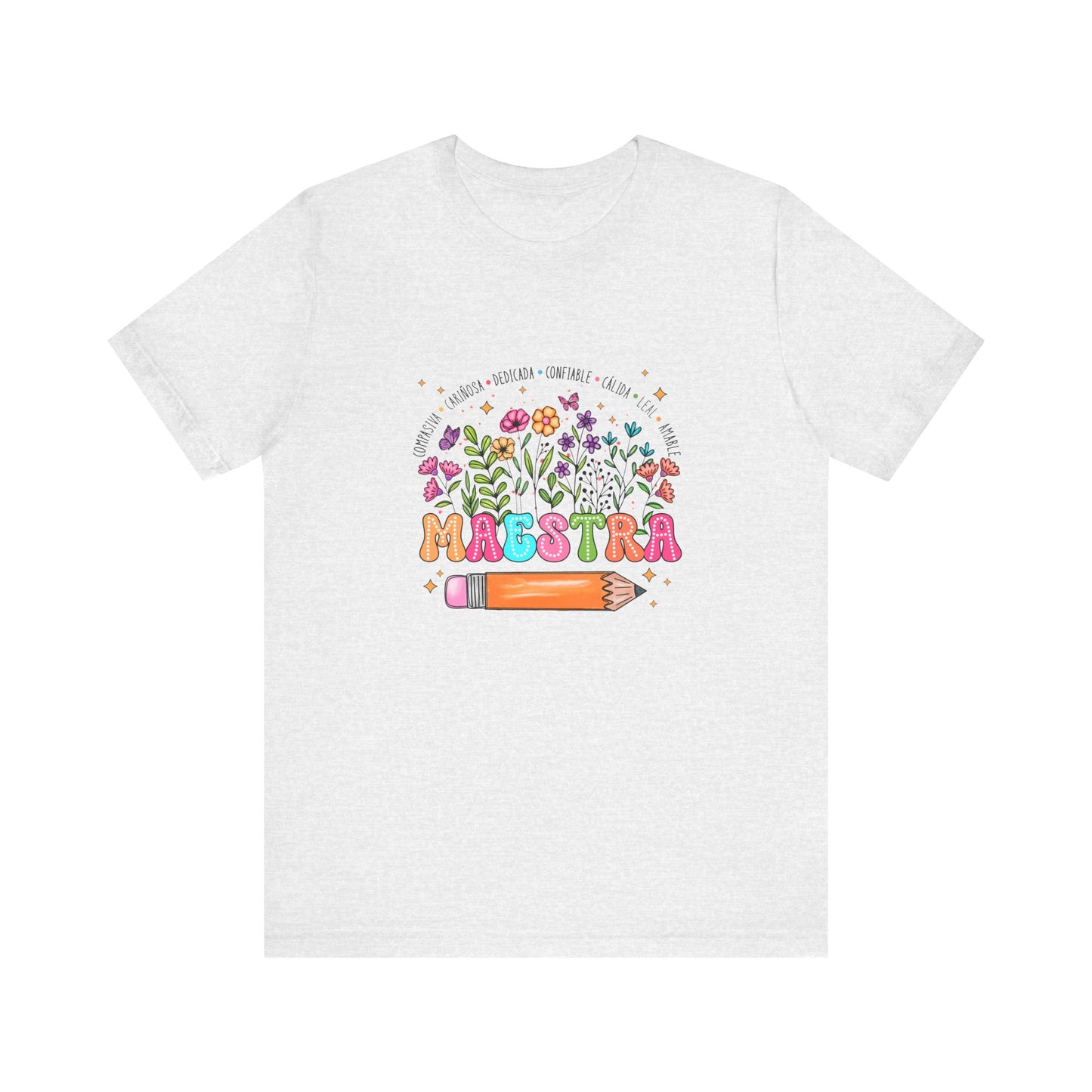 Camiseta de maestro con nombre personalizado, camiseta de maestro de flores con nombre personalizado, camisa de maestro con nombre personalizado, camisa de maestro de regreso a la escuela 