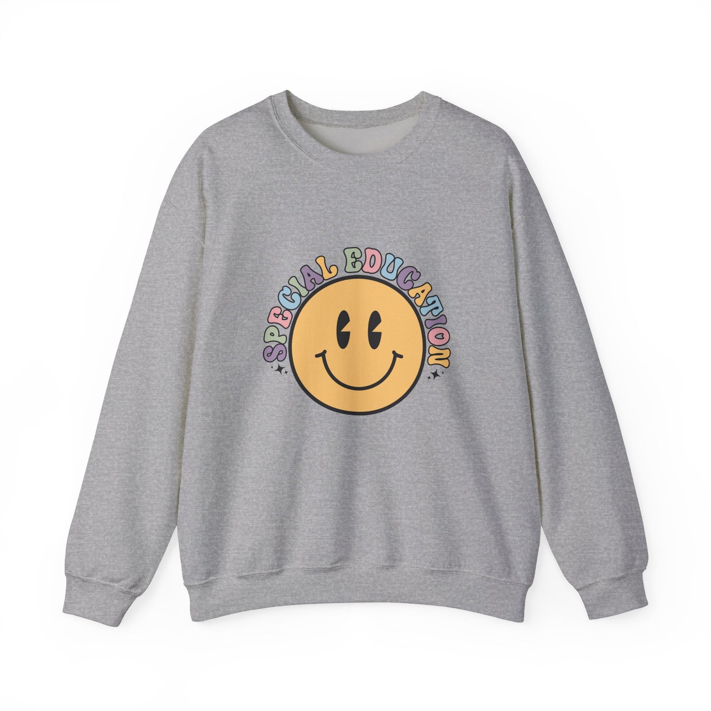 Retro Smiley Teacher Sweatshirt, Smiley SPED Sweatshirt, Special Education Teacher Sweatshirt, Teacher Life Sweater, Teacher Sweatshirt, Cute Teacher Sweatshirt, Back to School Sweatshirt