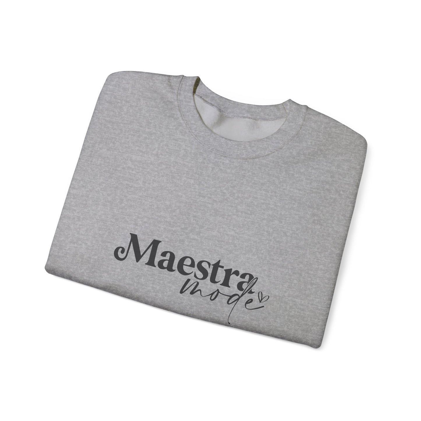 Maestra Mode Sweatshirt, Maestra Mode Teacher Sweater, Spanish Teacher Sweatshirt, Classic Teacher Sweatshirt, Classic Teacher Sweater, Cute Teacher Sweatshirt, Back to School Sweatshirt