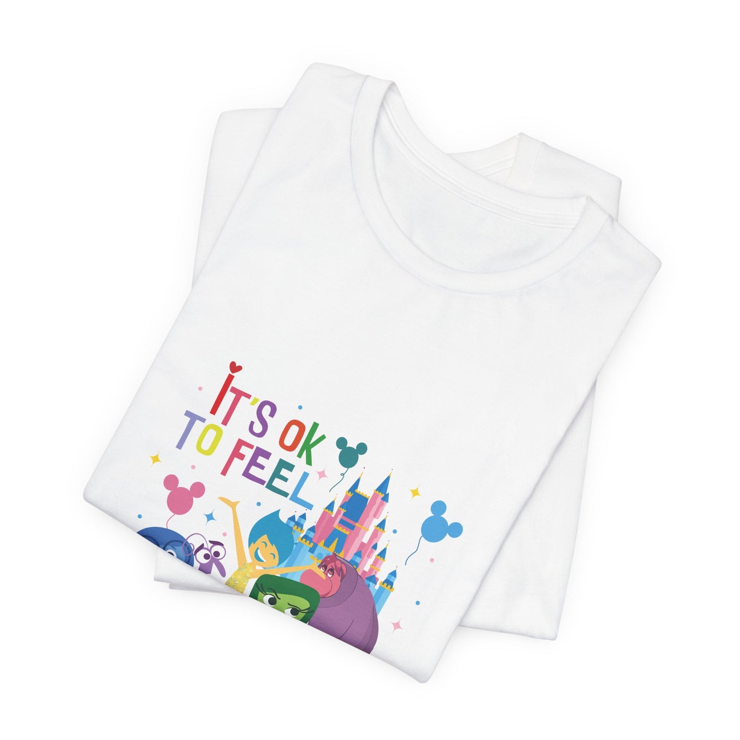 It's Ok to Feel All the Feels Castle Shirt, Emotions T Shirt, In My Emotions Era T Shirt, Emotions Tour T Shirt, Teacher Shirt, Custom Teacher Shirt, Custom Teacher Gifts, Lifestyle Shirt